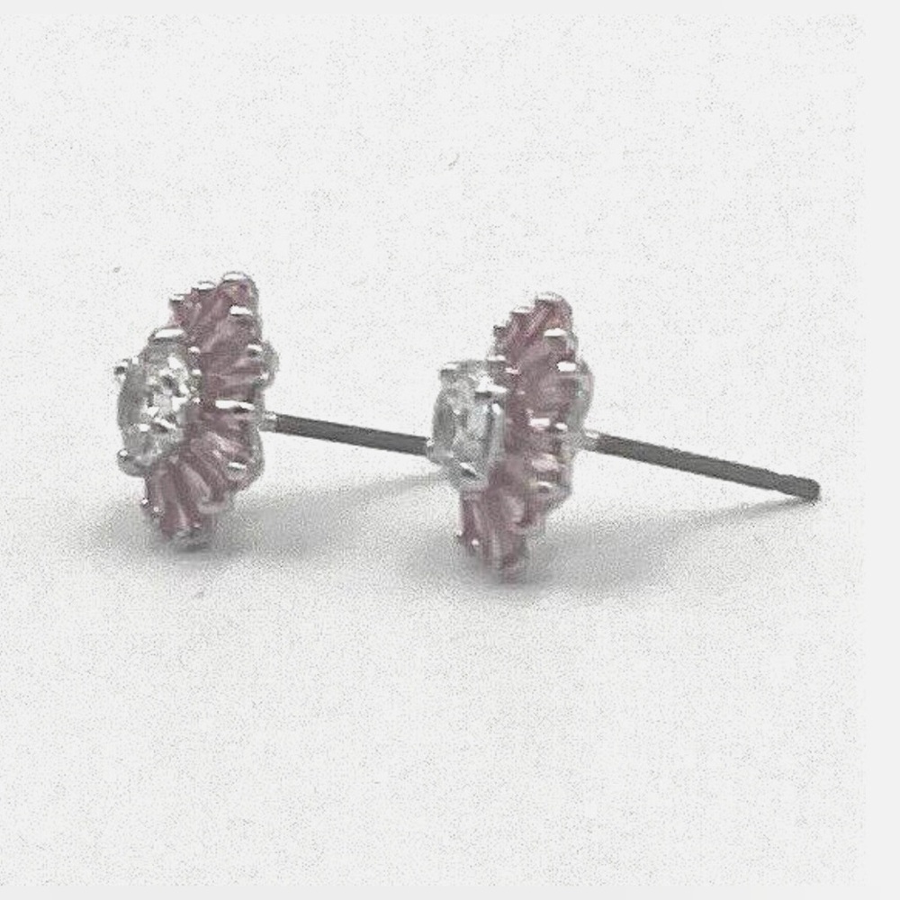 Swarovski Sunshine Bracelet & Earrings set in rose gold & white rhodium plating. - Picture 10 of 15